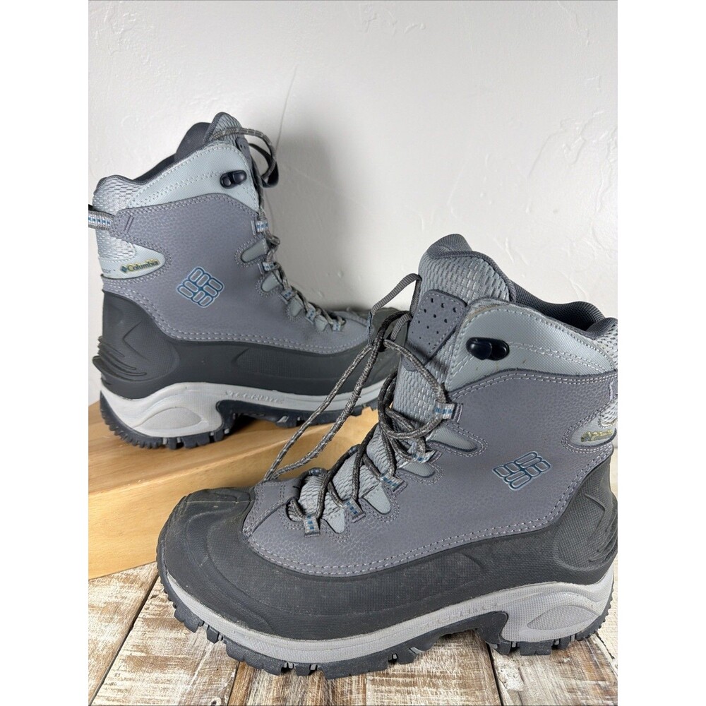 Columbia BUGABOOT Women’s Trekking Hiking Snow Shoes Boots Gray Sz 9.5 BL1572